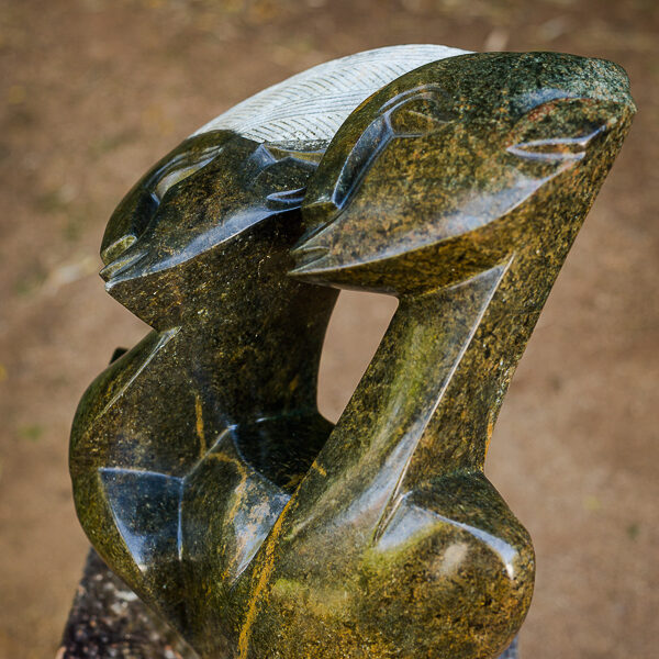 3. Title: Lovers Artist: Endby  Madhevere Medium: Serpentine Dim