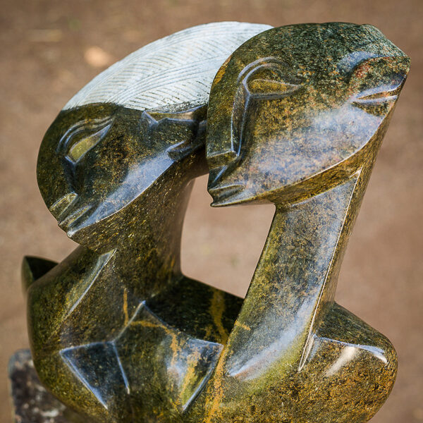 4. Title: Lovers Artist: Endby  Madhevere Medium: Serpentine Dim