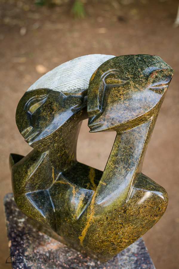 4. Title: Lovers Artist: Endby  Madhevere Medium: Serpentine Dim