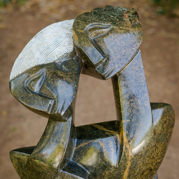 1. Title: Lovers Artist: Endby  Madhevere Medium: Serpentine Dim