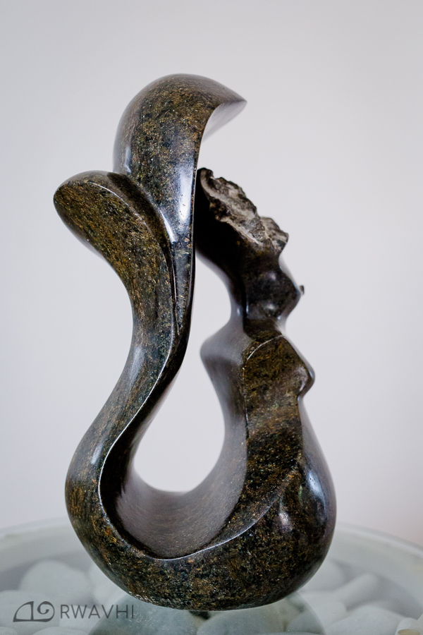 3. Title: Mermaid Artist: Tamuka Gorerino Medium: Serpentine Dim