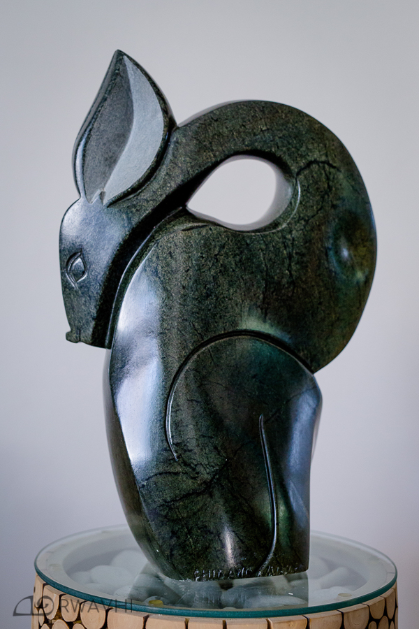 3. Title: Sheltering Buck Artist: Joseph Chigangaidze Medium: Se