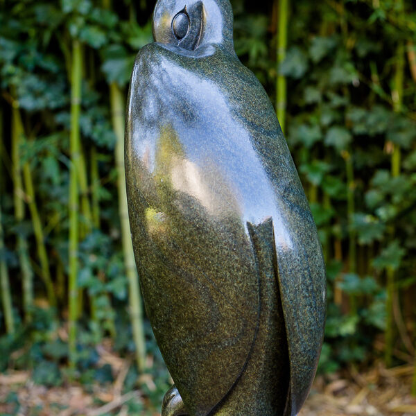 3. Title: Shy Heron Artist: Lacknos Chingwaro Medium: Springston