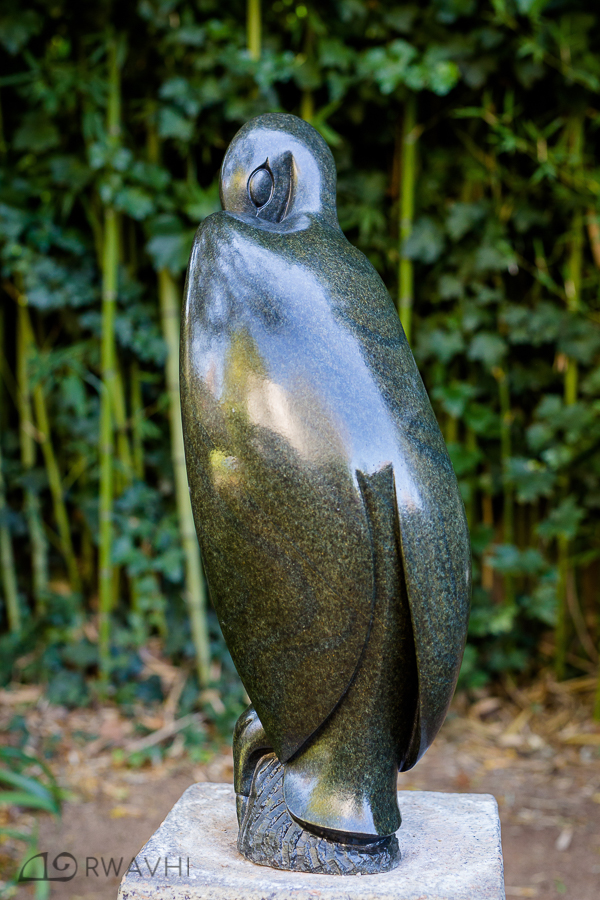 3. Title: Shy Heron Artist: Lacknos Chingwaro Medium: Springston