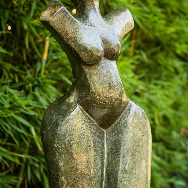 1. Title: Gleeful Woman Artist: Tonderai Mashaya Medium: Opal Di